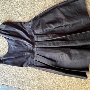 Evening dress - silk-satin look - cobalt blue